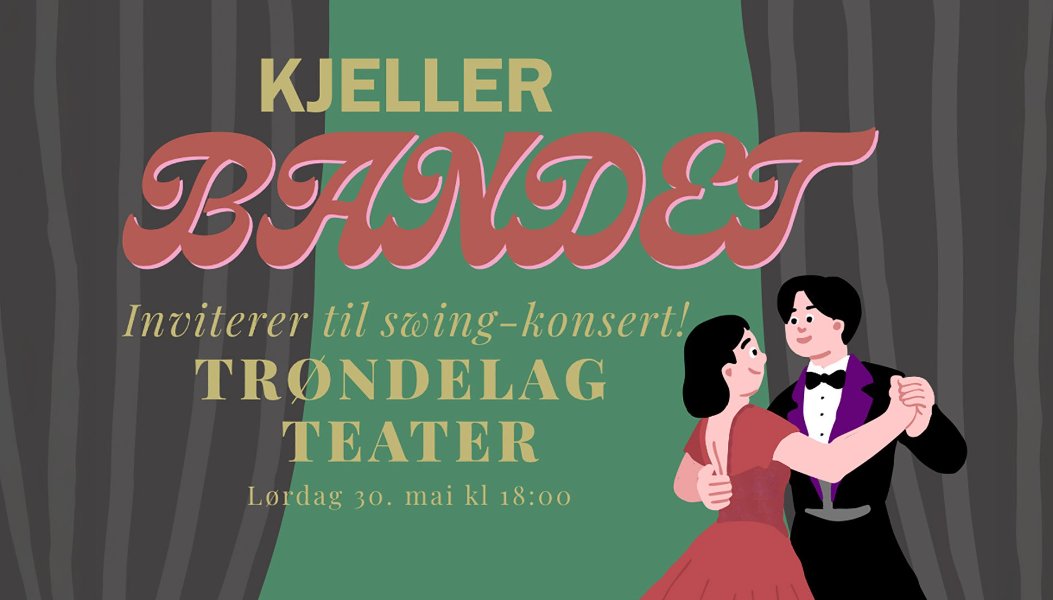 Kjellerbandet inviterer til en swingende aften i Teatergata 