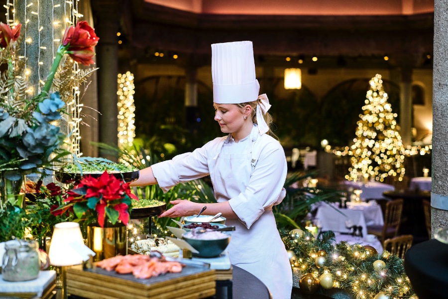 Julelunsj i Palmehaven