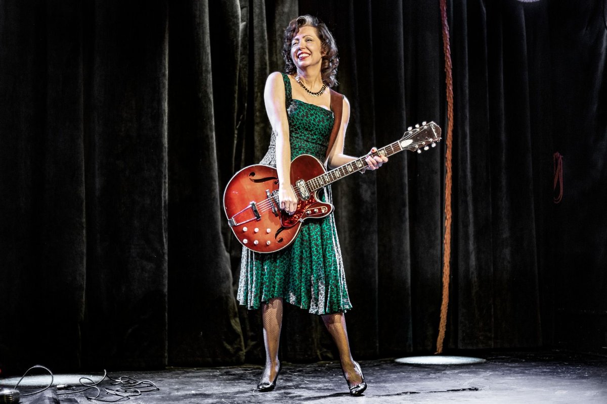 May be an image of guitar