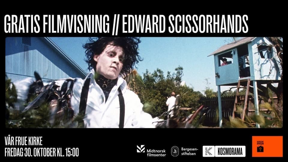 Gratis filmvisning i Vår Frue kirke // Edward Scissorhands