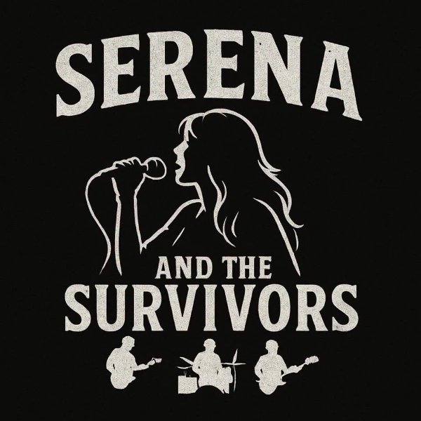 May be an image of text that says 'SERENA SER AND THE SURVIVORS'