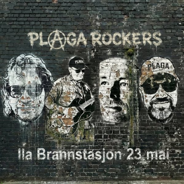 May be an image of ‎text that says "‎PLAGA LAGAROCKERS م ROCKERS PLADA LAGA lla Brannstasjon23 23 Α‎"‎