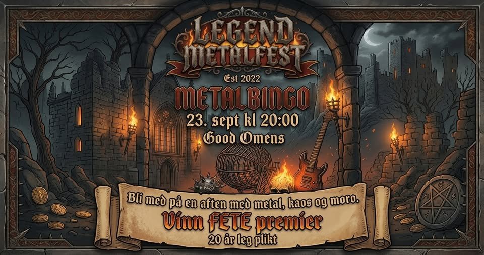 Metalbingo - Legend Metalfest 2026