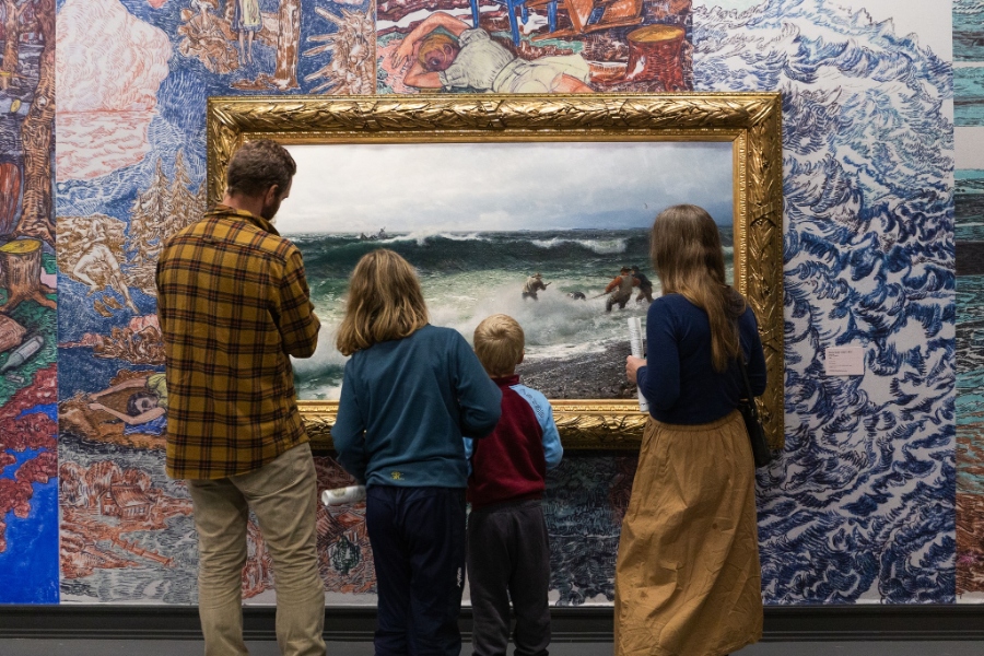 May be art of 4 people