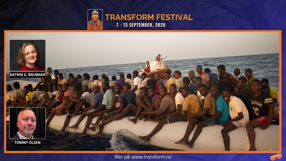 May be an image of text that says 'TRANSFORM FESTIVAL 7 13 SEPTEMBER, 2026 KATRIN KATRING.BRUBAKK G. TOMMYOLSEN TOMMY OLSEN HEEDOM HEE D0M Mer pắ: www. www.transform.no'