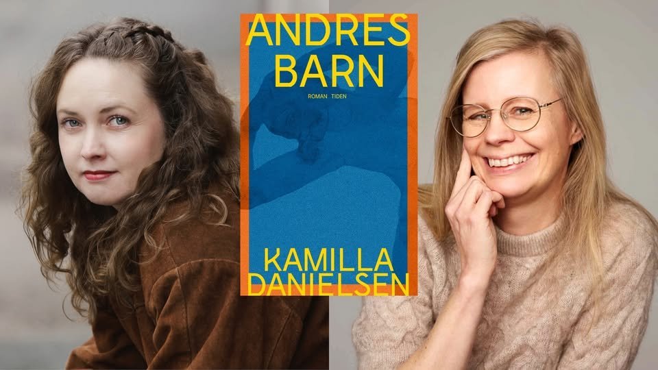 May be an image of text that says 'ANDRES BARN ROMAN TIDEN KAMILLA DANIELSEN SEN DANIEI'