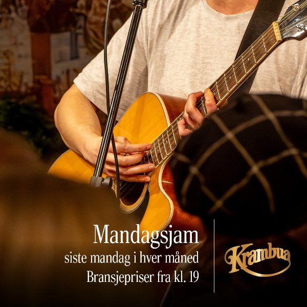 Åpen scene og god stemning på Krambua