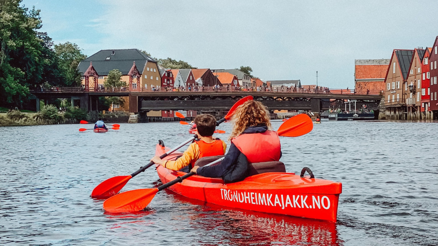 Classic Trondheim kayak trip