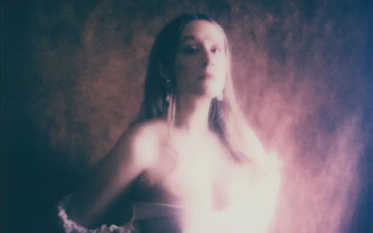 May be an image of harp