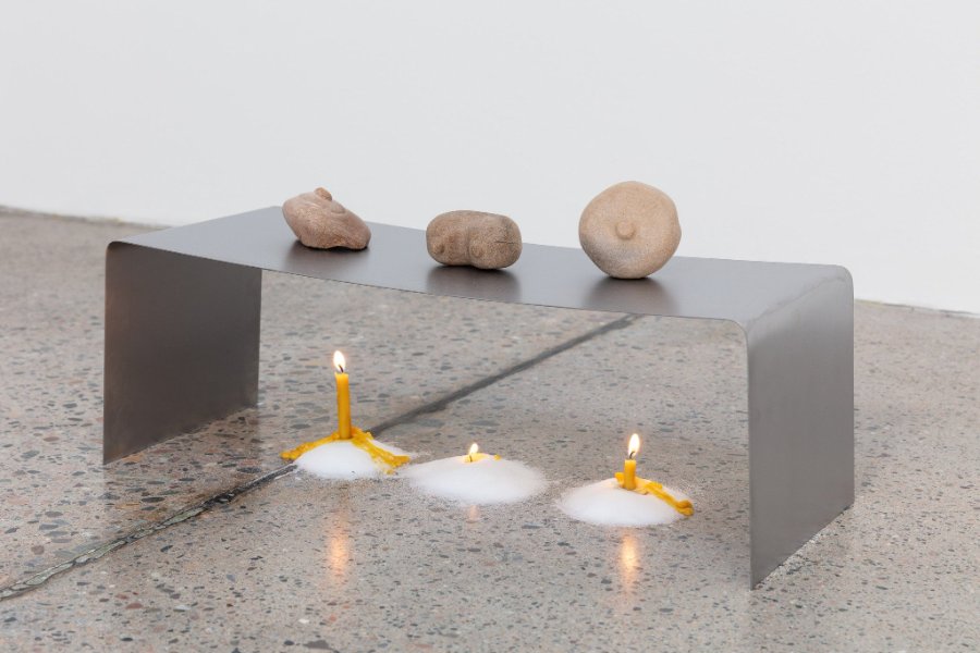 May be an image of candle holder and lighting