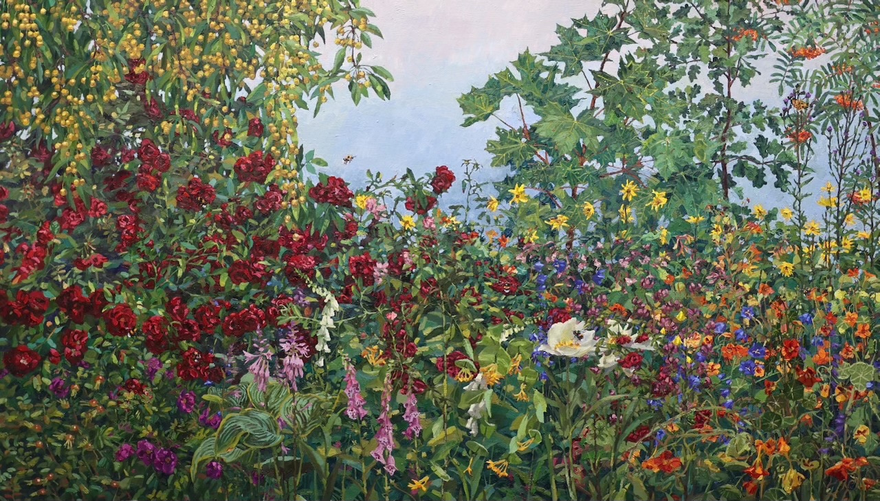 "I kunstnerens hage" Tor-Arne Moen og Clare Woods