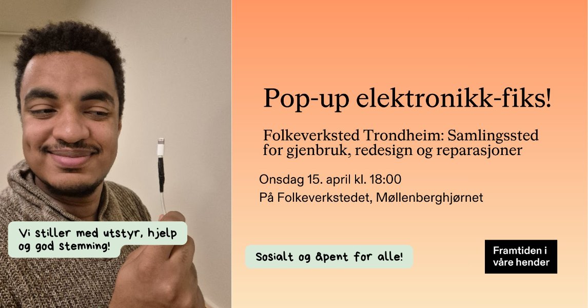 Pop-up elektronikk-fiks💡 