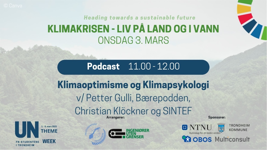Podcast om klimaoptimisme og klimapsykologi