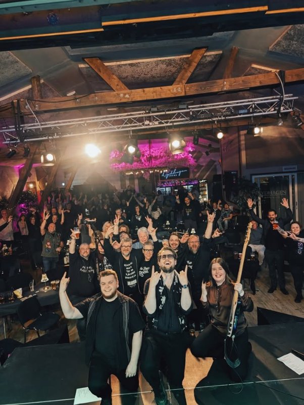 May be an image of trumpet, saxophone, violin, speaker and crowd