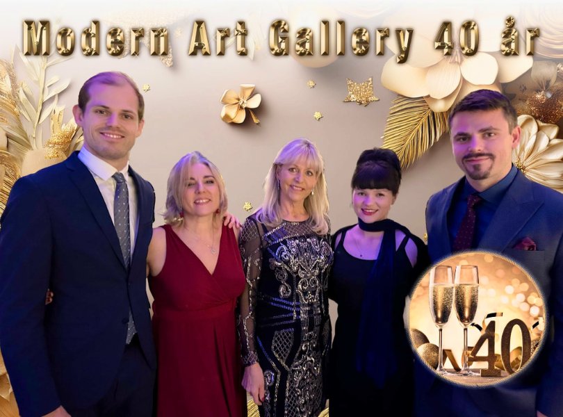 Modern Art Gallery feirer 40 år!