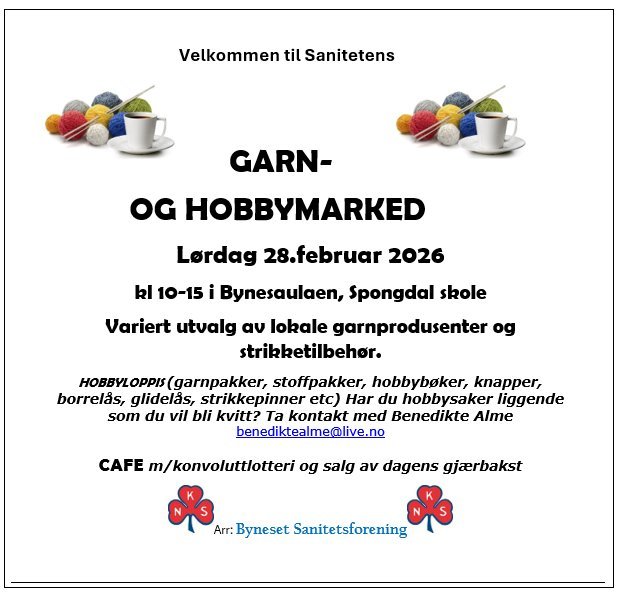 Sanitetens garn- og hobbymarked