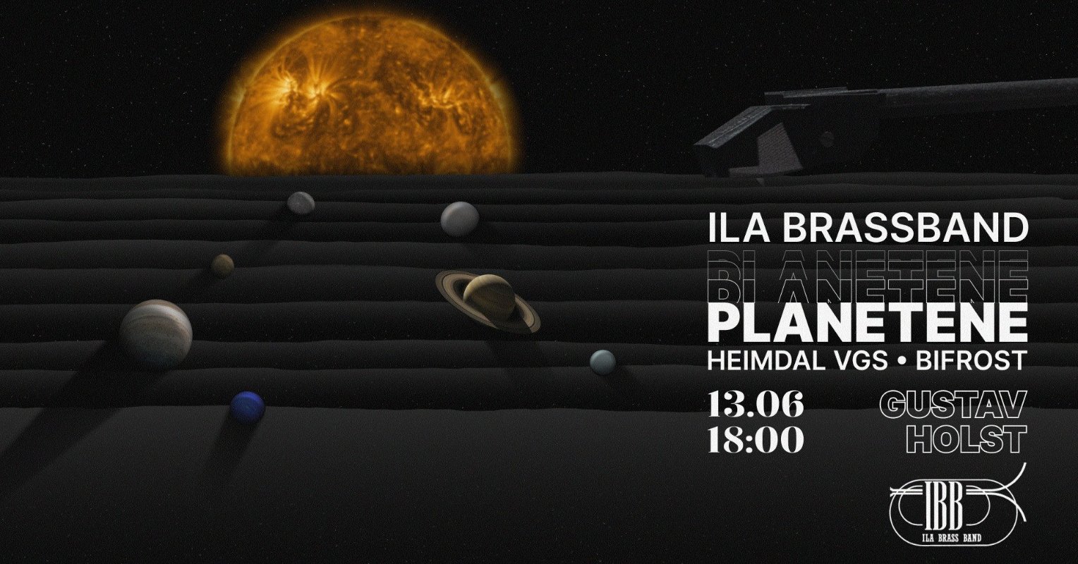 Ila brass band inviterer til Planetene i Bifrost på Heimdal VGS