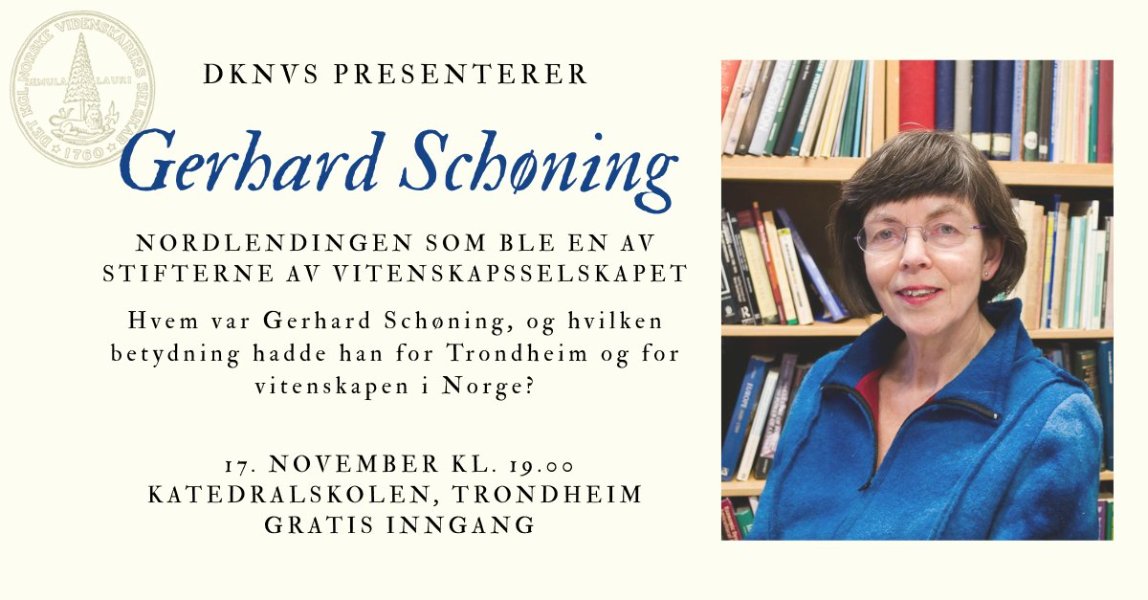 DKNVS Akademiet: Gerhard Schøning med Ida Bull