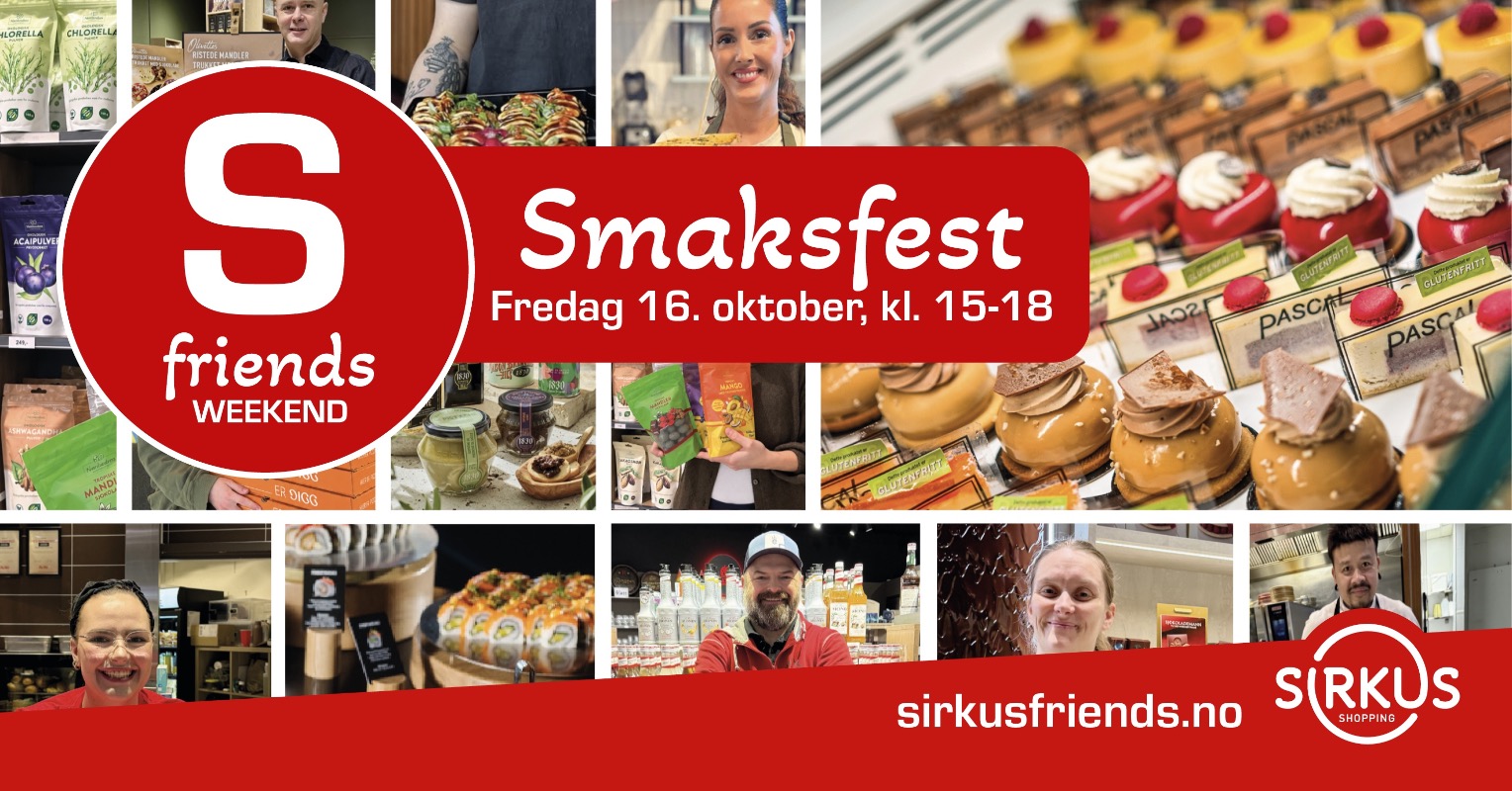 Smaksfest 26.20 kl. 15-18