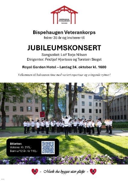 KONSERT Bispehaugen Veterankorps 35 år