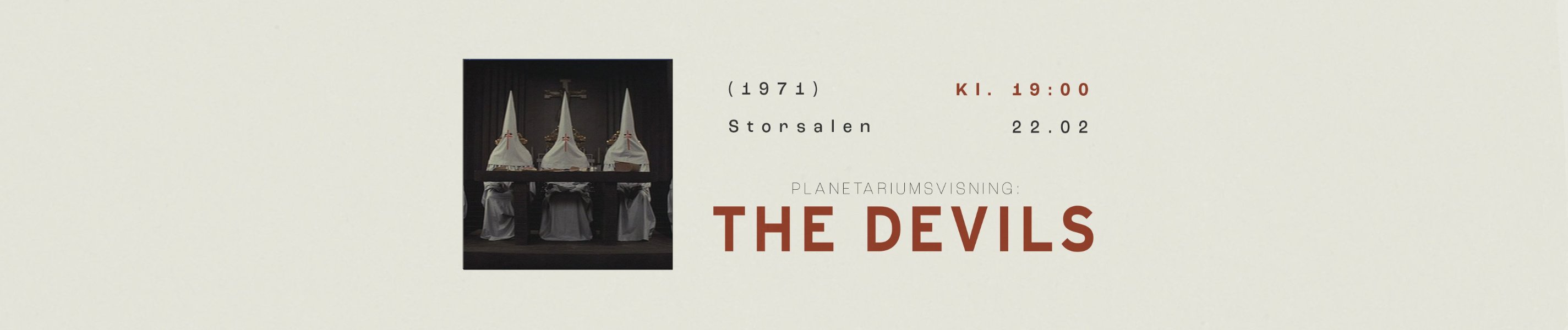 Planetariumsvisning: The Devils (1971)