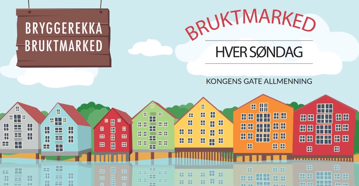 Bryggerekka bruktmarked åpent hver søndag fra 31. mai til 6. september i 2026