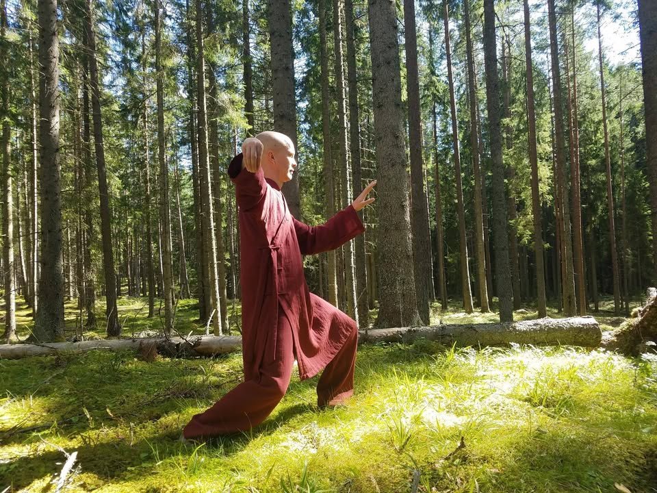 May be an image of yoga