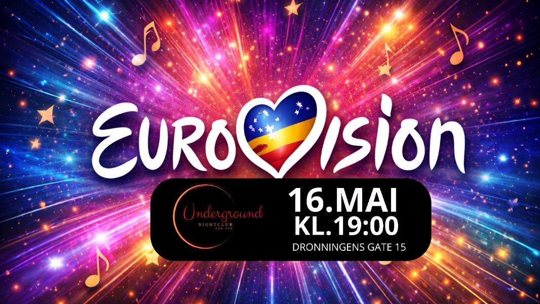 EUROVISION-FINALEN PÅ UNDERGROUND
