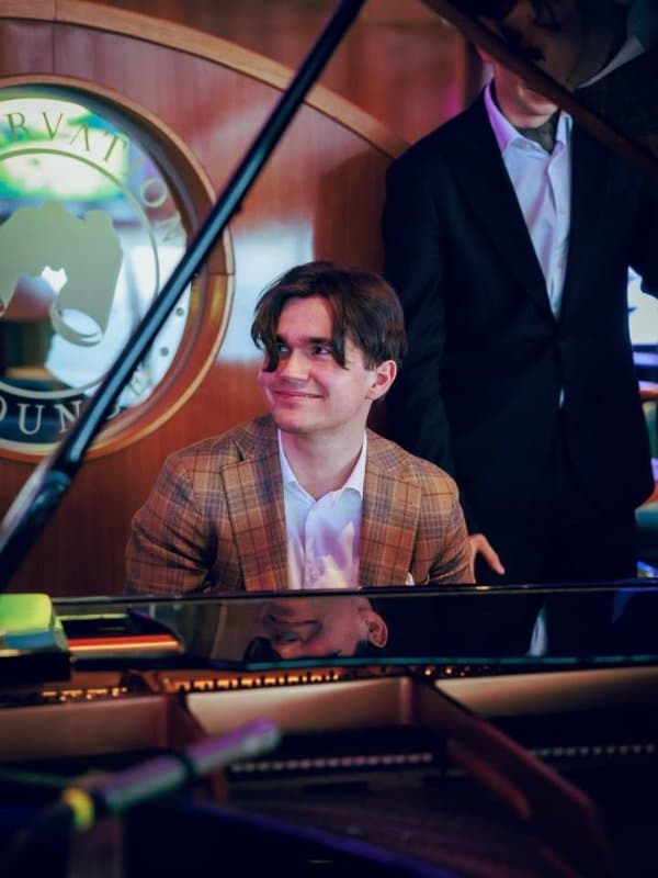 May be an image of piano