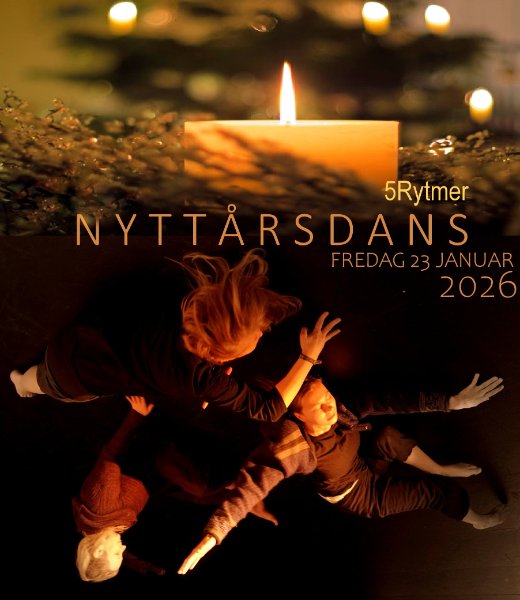 5Rytmer Nyttårsdans Fredag 23 Januar 2026
