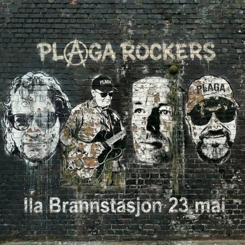 May be an image of ‎text that says "‎PLAGA LAGAROCKERS م ROCKERS PLADA LAGA lla Brannstasjon23 23 Α‎"‎