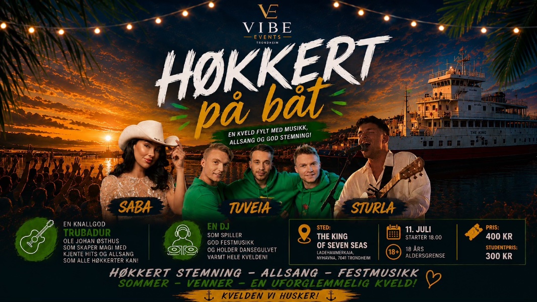 Høkkert på båt