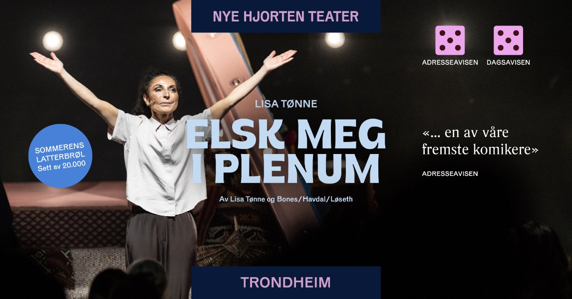 Elsk meg i plenum med Lisa Tønne