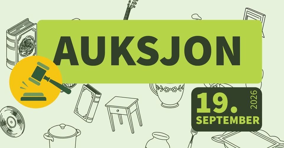 May be an image of text that says 'KIlyI AUKSJON 19. 2020 SEPTEMBER 00U'