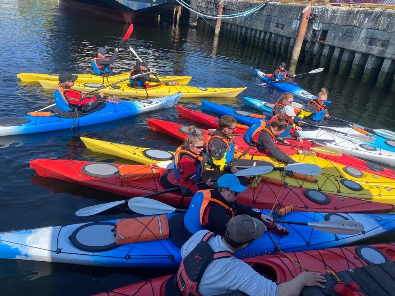 Kayak course in Trondheim
