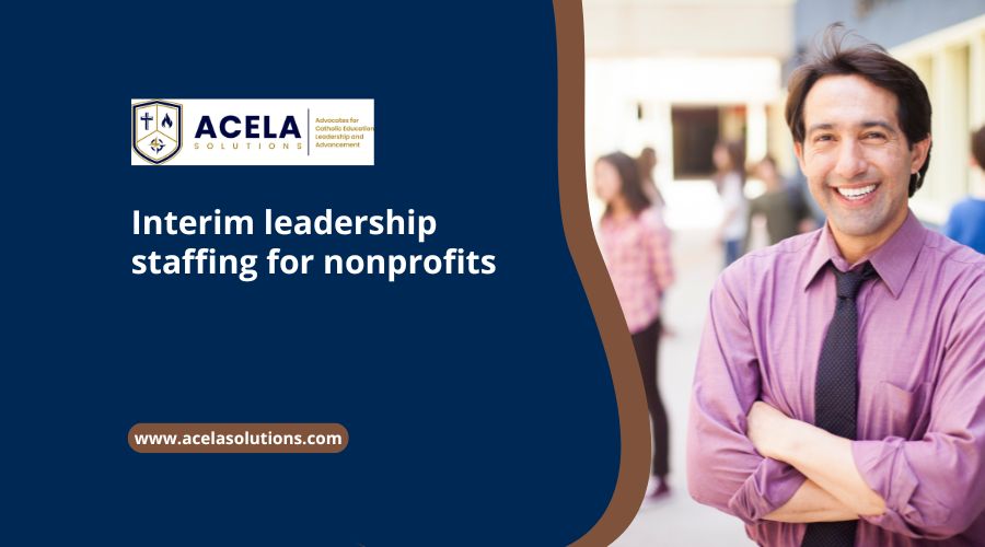 Interim leadership staffing for nonprofits