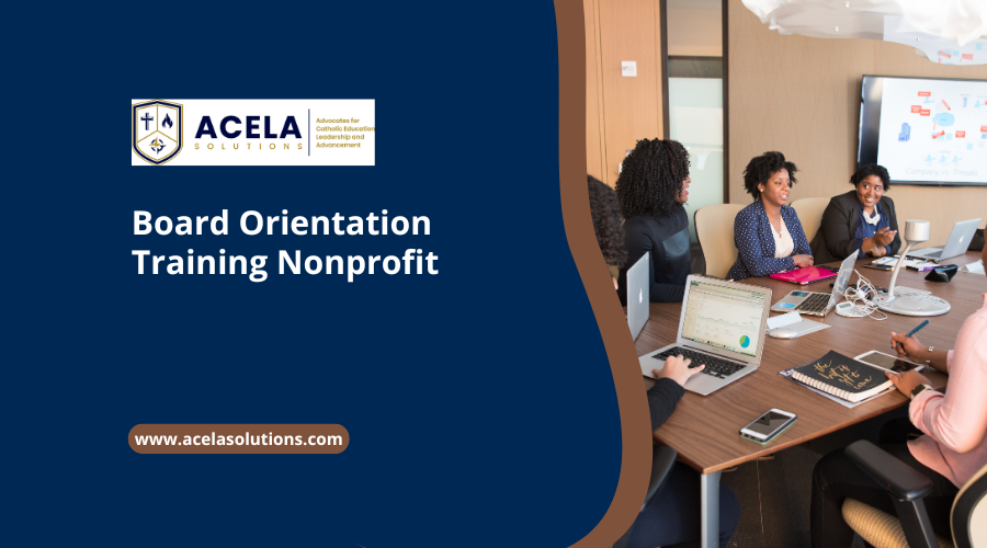 Board Orientation Training Nonprofit