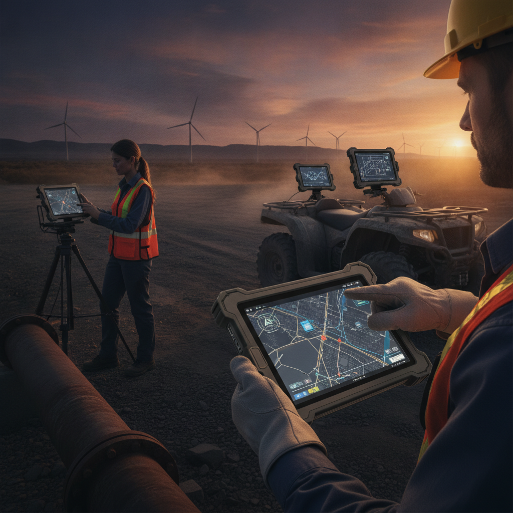 Selecting the Best Rugged Industrial Tablets for Outdoor Field Operations