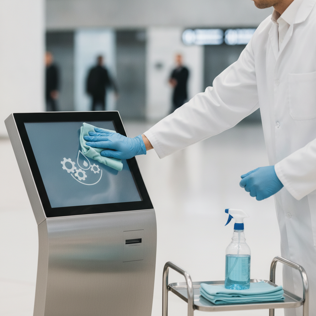 How to Maintain and Clean Public Touchscreen Kiosks to Extend Lifespan