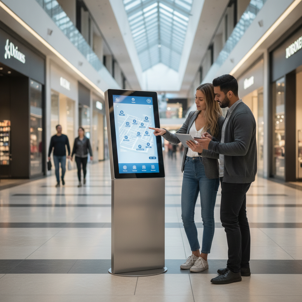 How to Choose the Right Touchscreen Information Kiosk for Shopping Malls