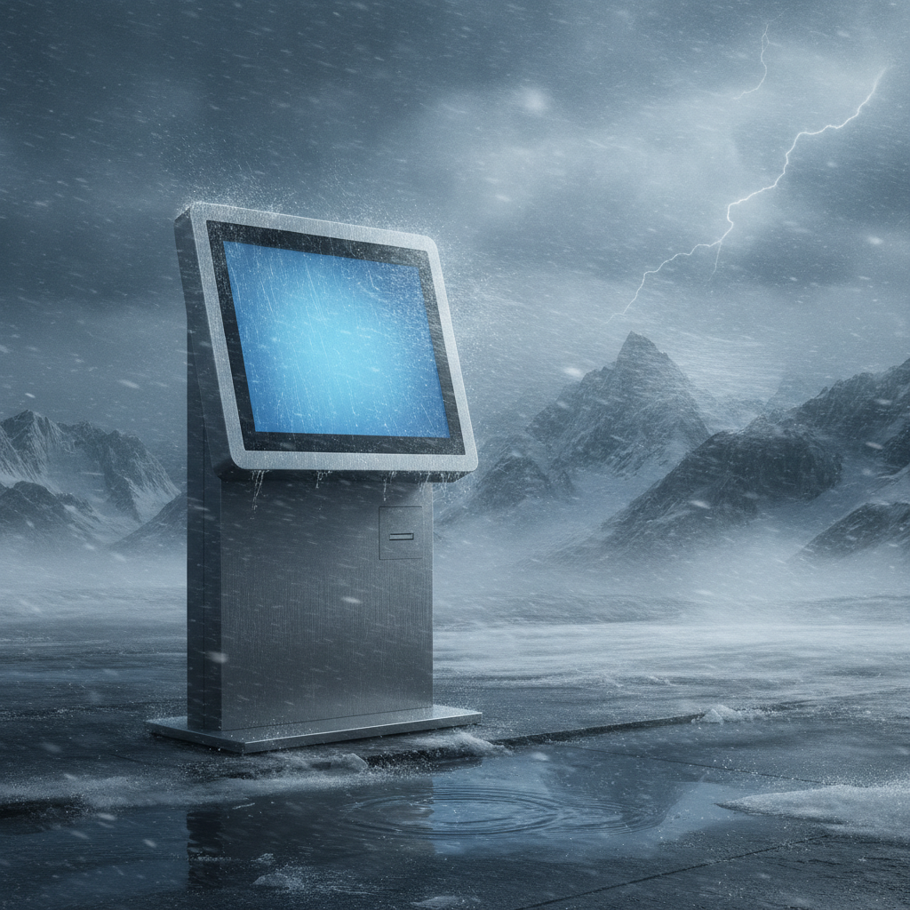 How to Choose the Best Outdoor Touch Screen Kiosk for Harsh Weather Conditions