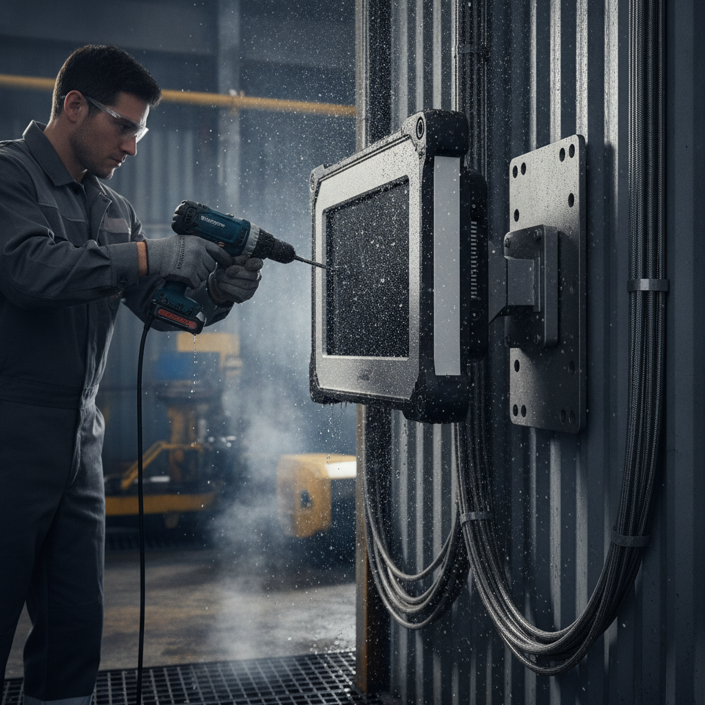 How to Mount and Install Industrial Touchscreen Monitors in Harsh Environments