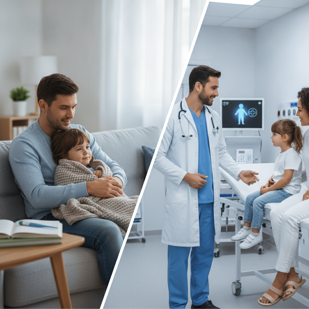 Pediatric Fever Care Guide: When to Treat at Home and When to Visit the ER