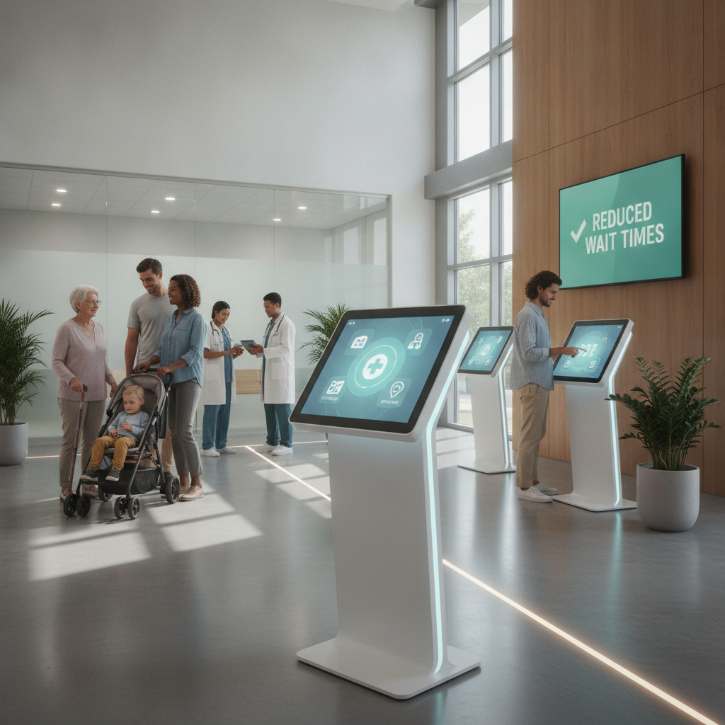 Key Benefits of Self-Service Interactive Kiosks in Healthcare Facilities