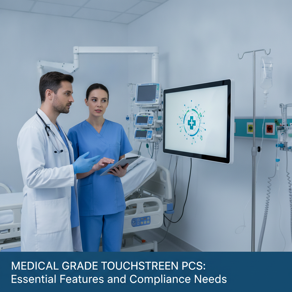 Medical Grade Touchscreen PCs: Essential Features and Compliance Needs