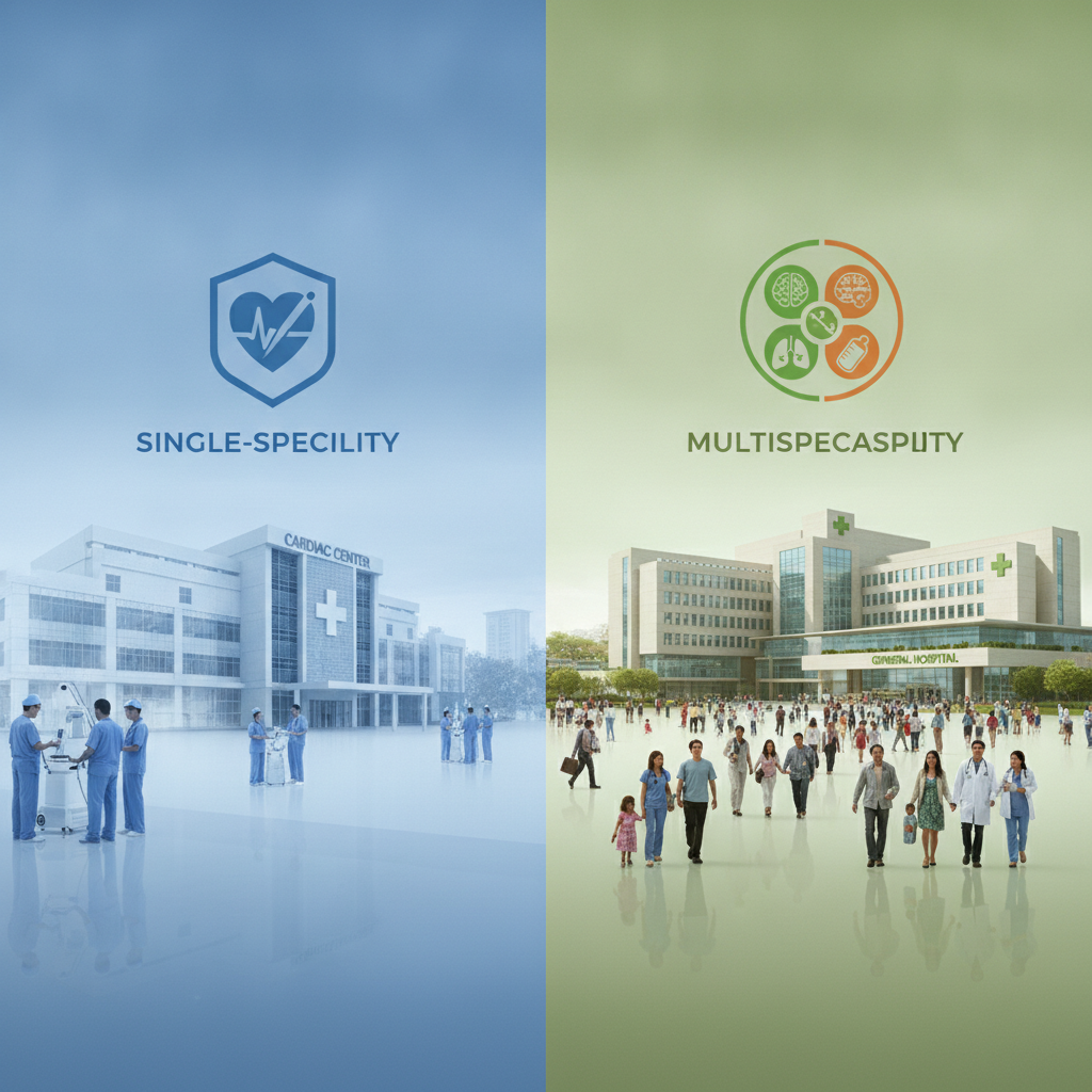 Key Differences Between Single-Specialty and Multispecialty Hospitals