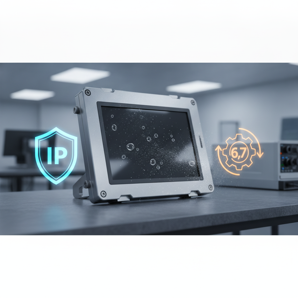 A Complete Guide to IP Ratings for Rugged Industrial Panel PCs