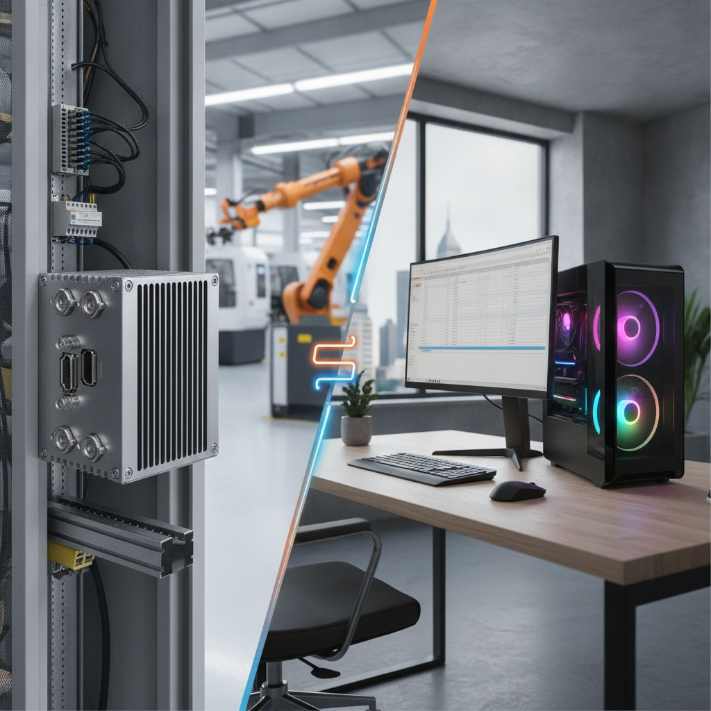 Industrial PC vs Commercial Desktop: Key Differences for Factory Automation