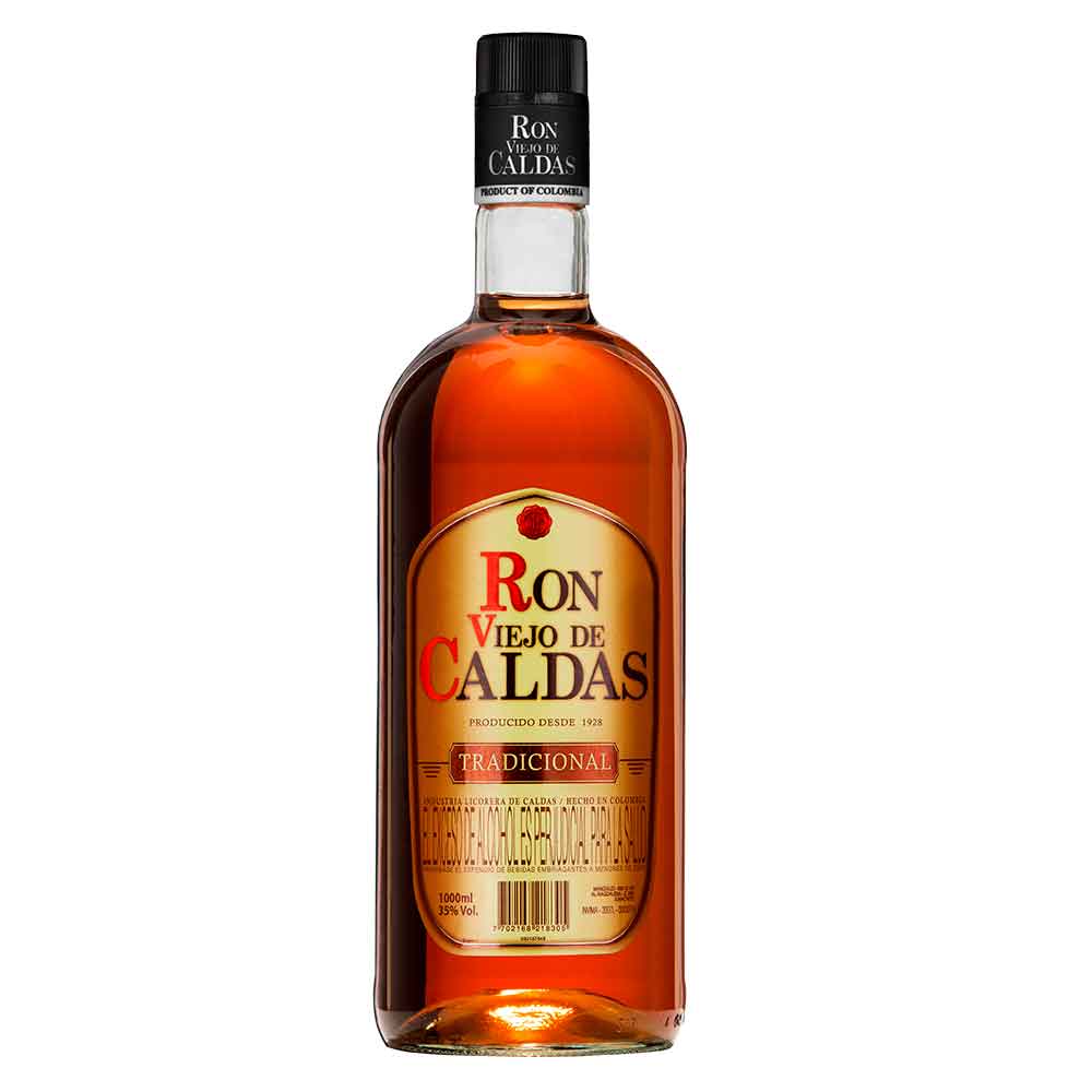 Ron Viejo De Caldas Tradicional Botella x 1000 ml