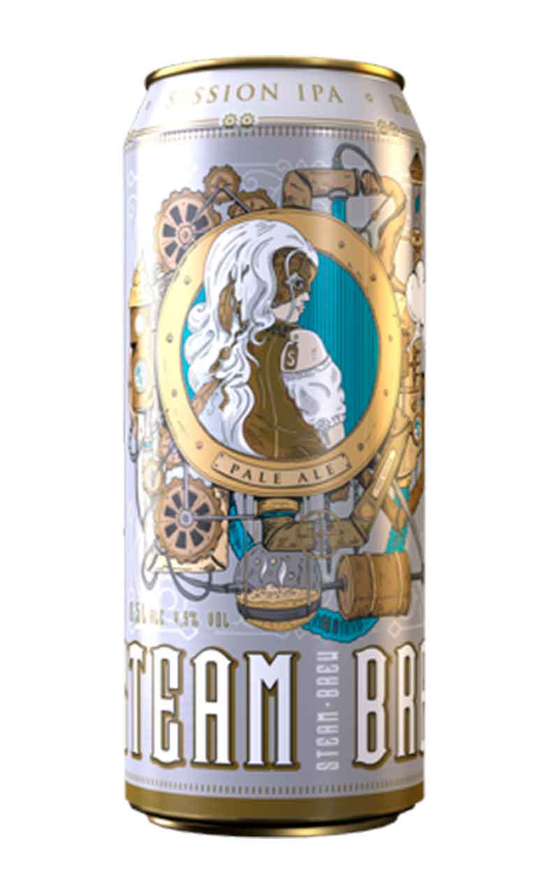 Cerveza Steam Brew Session Ipa Lata x 500 ml